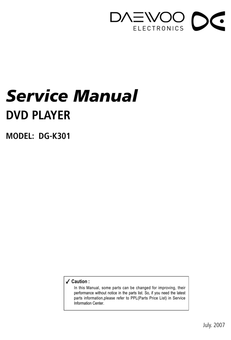 Daewoo DG-K301 User manual