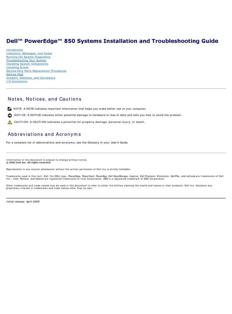 Dell PowerEdge 850 Guide