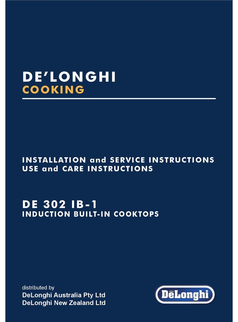 DeLonghi DE 302 IB-1 Installation guide