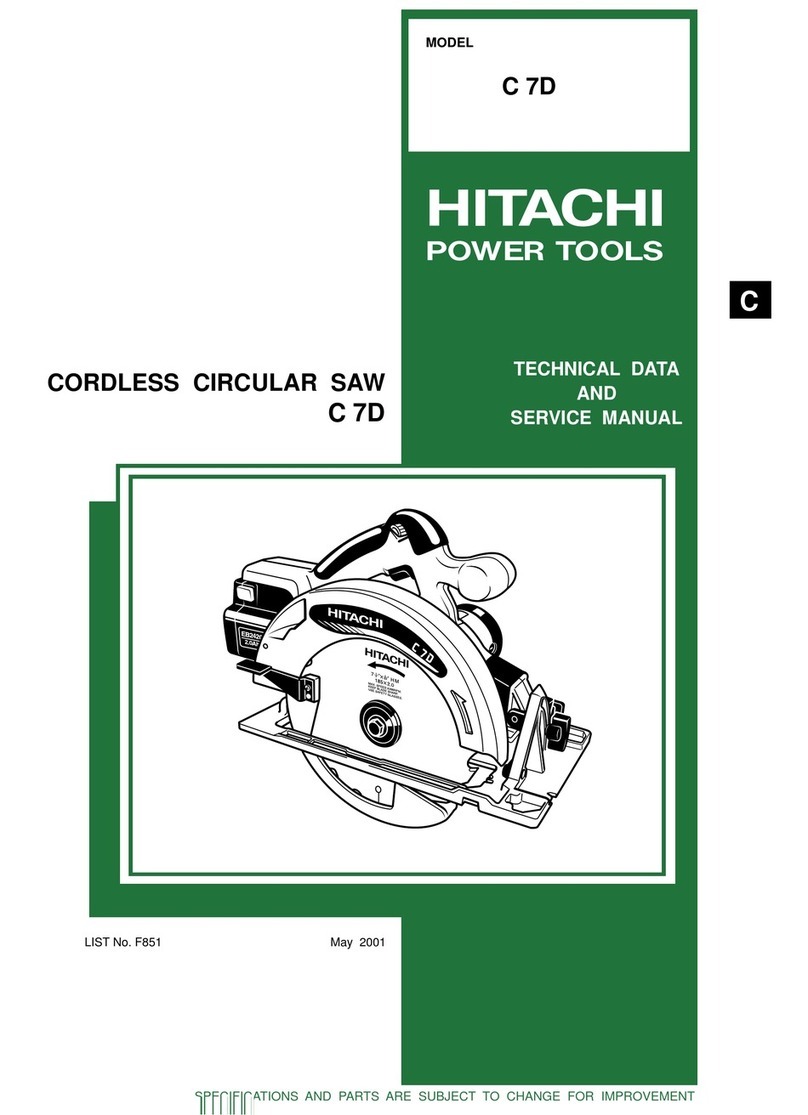 Hitachi C 7D Technical and service manual