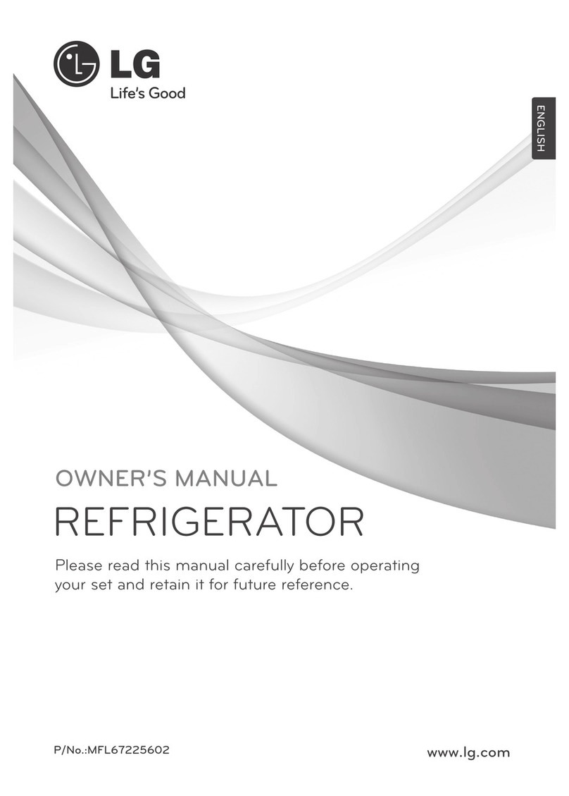 LG REFRIGERATOR User manual