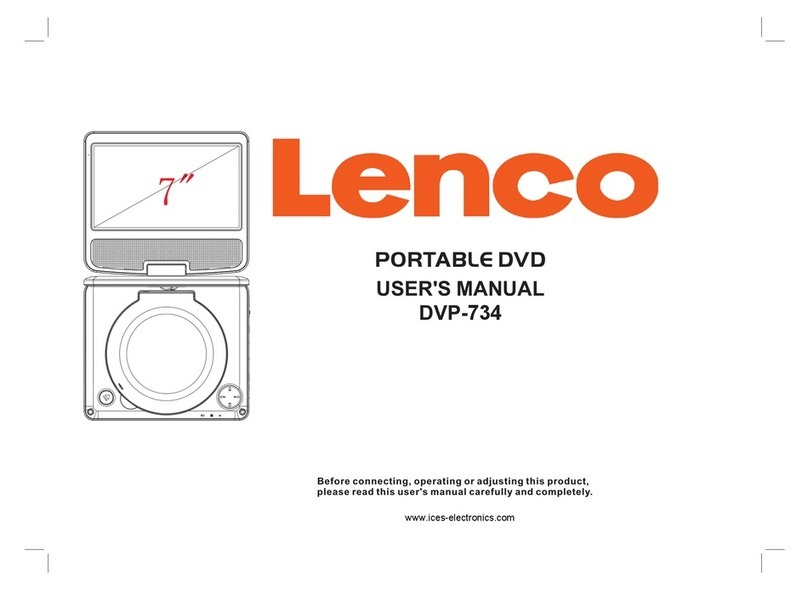 LENCO DVP-734 user manual