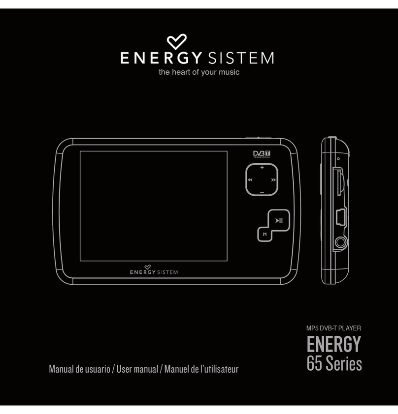 ENERGY SISTEM ENERGY 65 Series user manual ENERGY SISTEM ENERGY 65 Series user manual