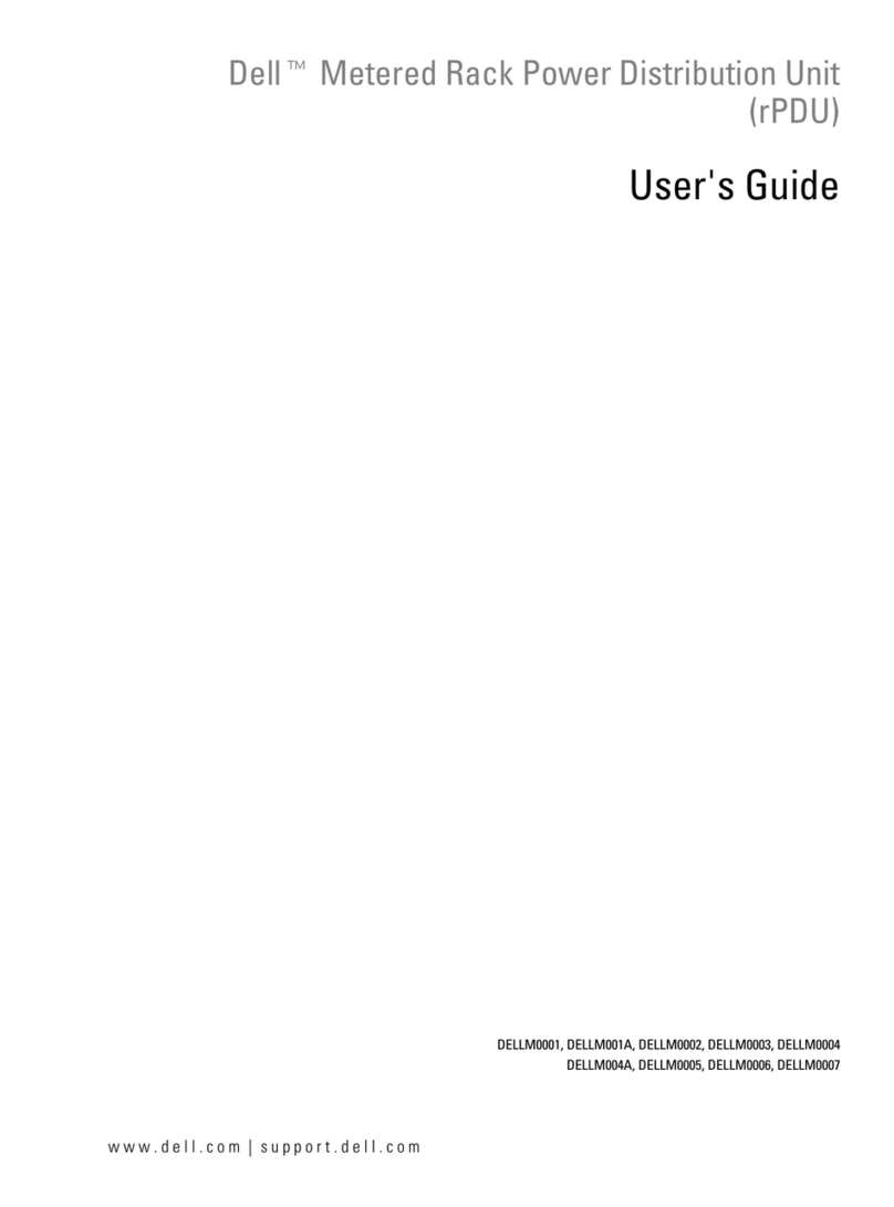 Dell Metered Rack Power Distribution Unit user guide