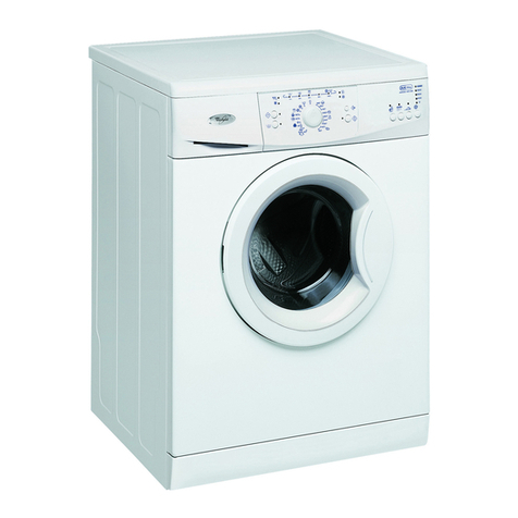 Whirlpool AWO 9561 Programme chart
