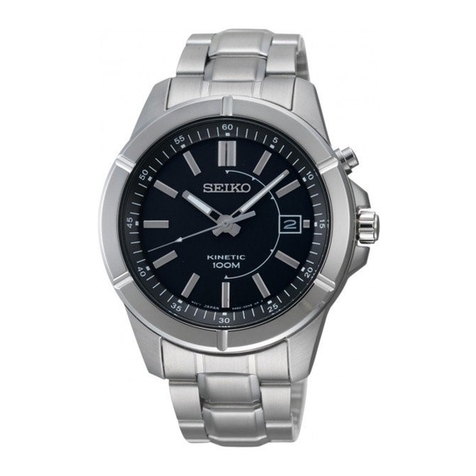 Seiko 5M62 User manual Seiko 5M62 User manual