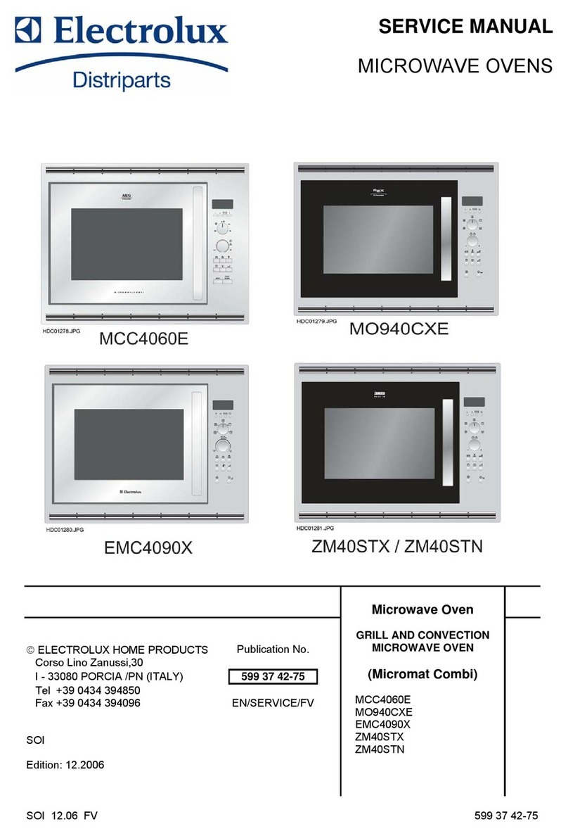 Electrolux MCC4060E User manual