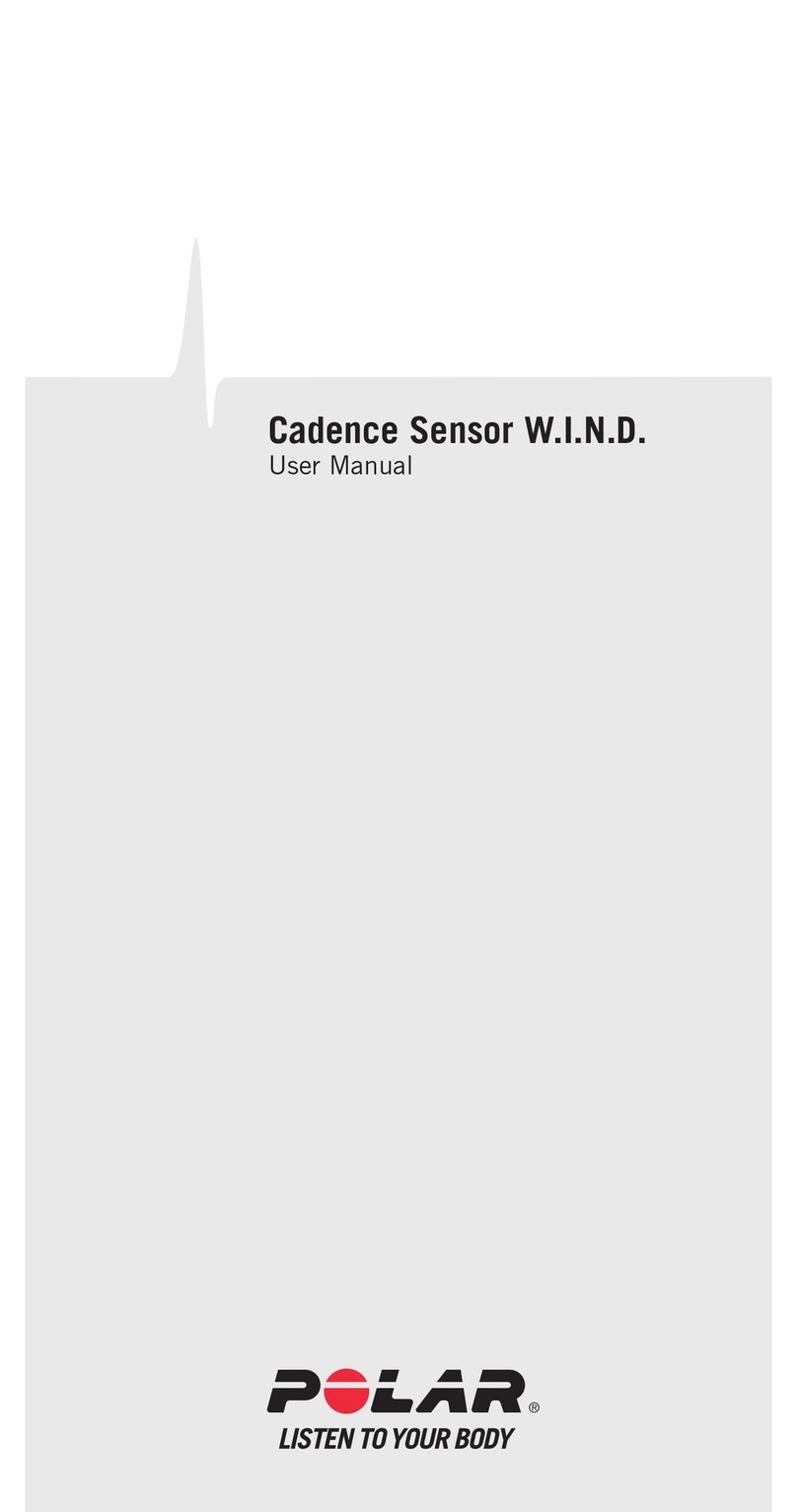 Polar Electro Cadence Sensor W.I.N.D User manual