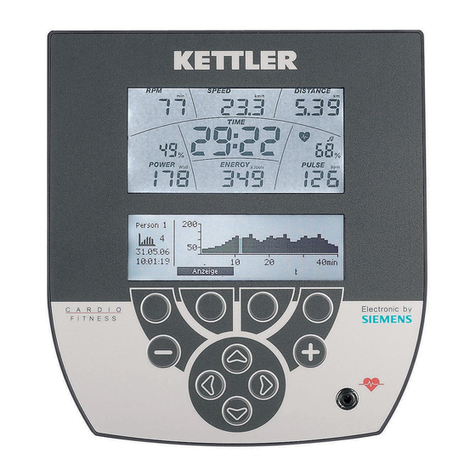 Kettler Ergorace Training and operating instructions