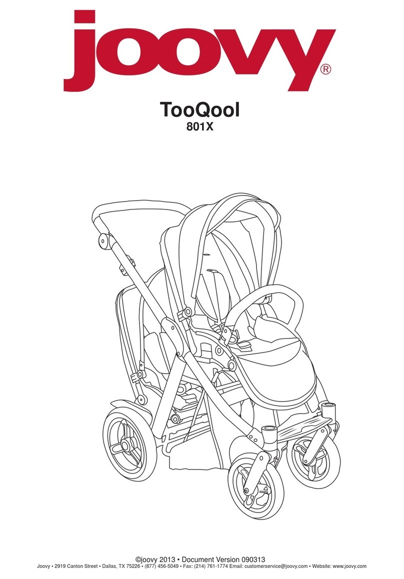 Joovy TooQool 801X User manual