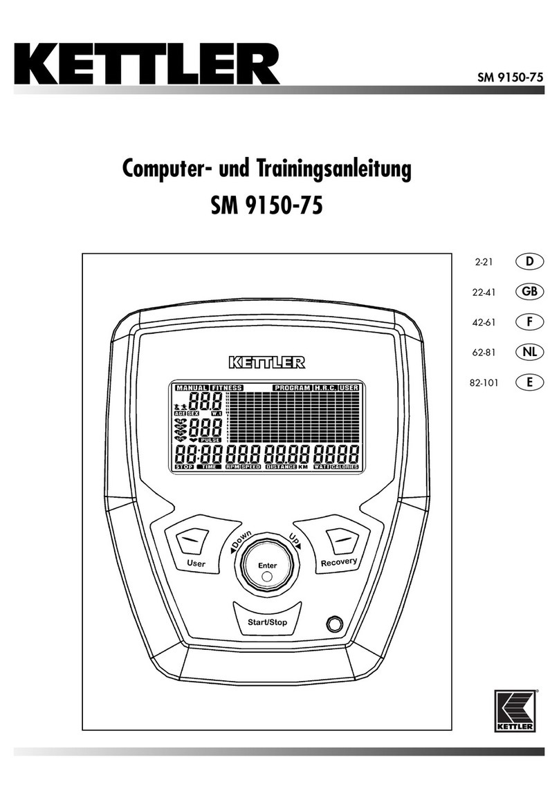 Kettler SM 9150-75 User manual