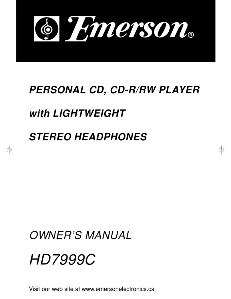 Emerson HD7999C owner's manual