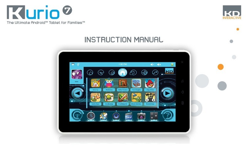 KD interactive Kurio 7 instruction manual