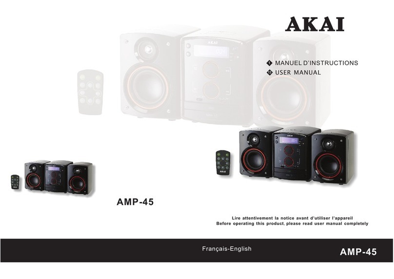 Akai AMP-45 User manual
