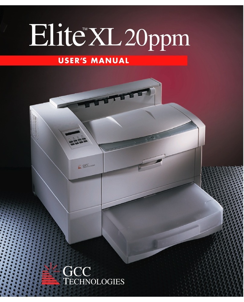 GCC Technologies Elite XL 20ppm User manual