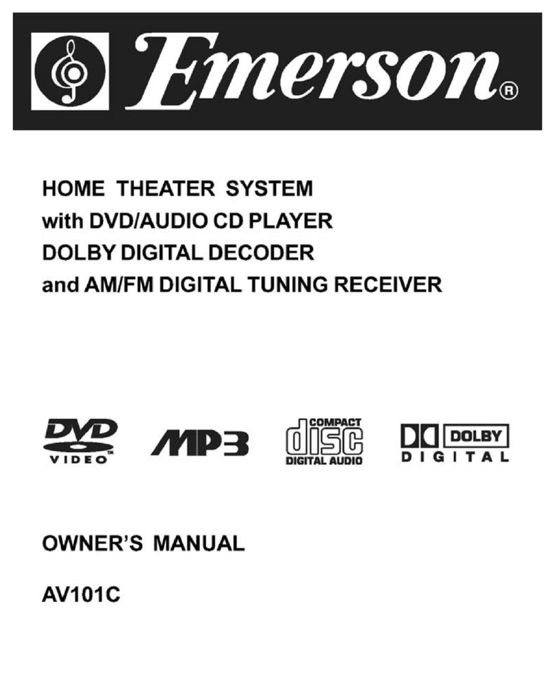 Emerson AV101C owner's manual
