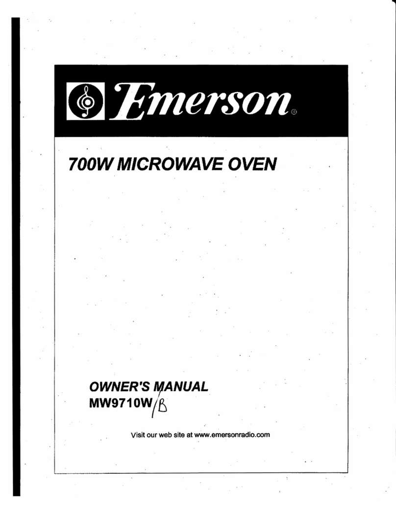 Emerson MW9710W User manual