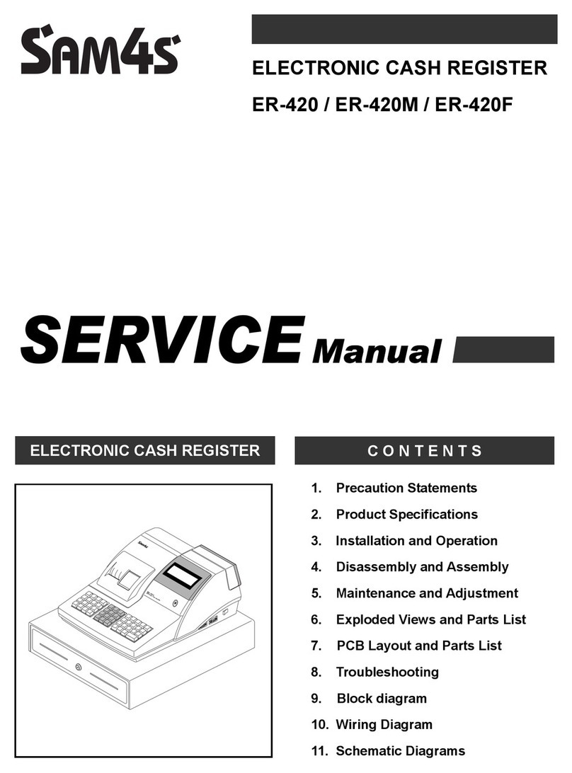 Sam4s ER-420 Series User manual
