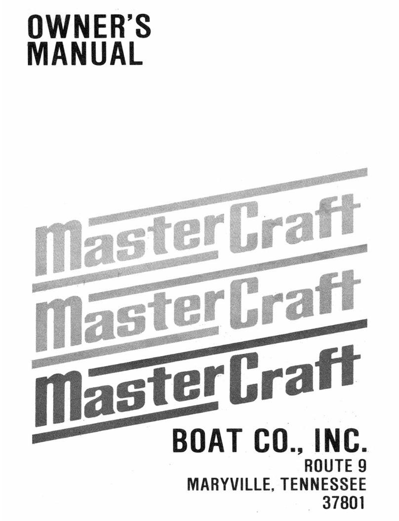 MasterCraft Route 9 owner's manual