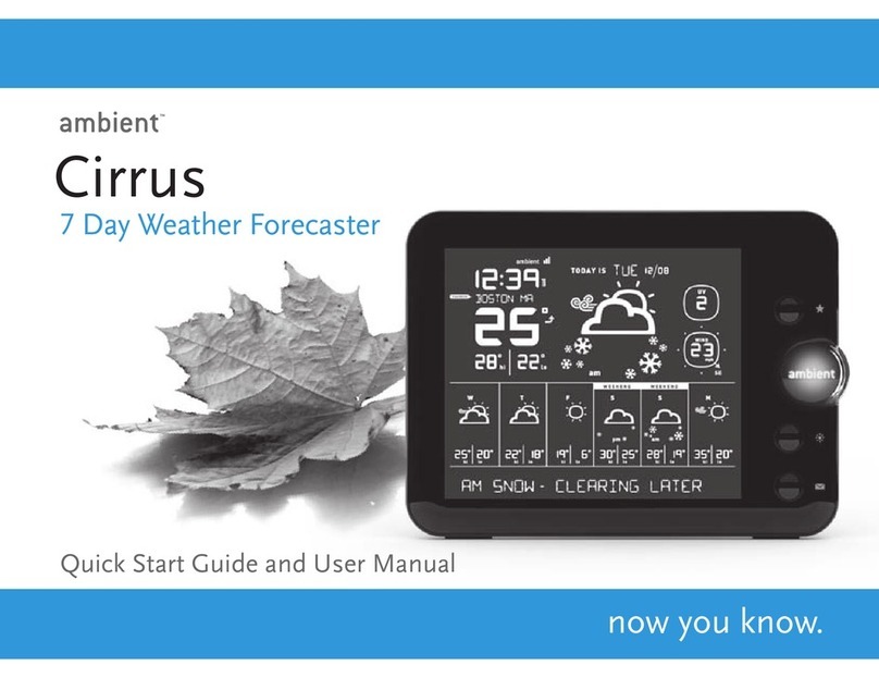 Ambient Cirrus Quick start guide and user manual Ambient Cirrus Quick start guide and user manual