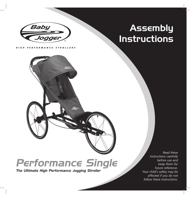 Baby Jogger PERFORMANCE SINGLE User manual