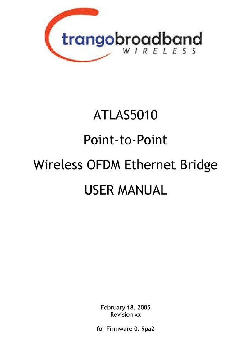 Trango Systems Atlas5010 User manual