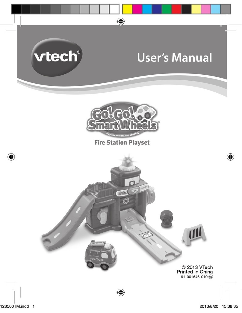 V-tech Go Go Smart Wheels Car User manual