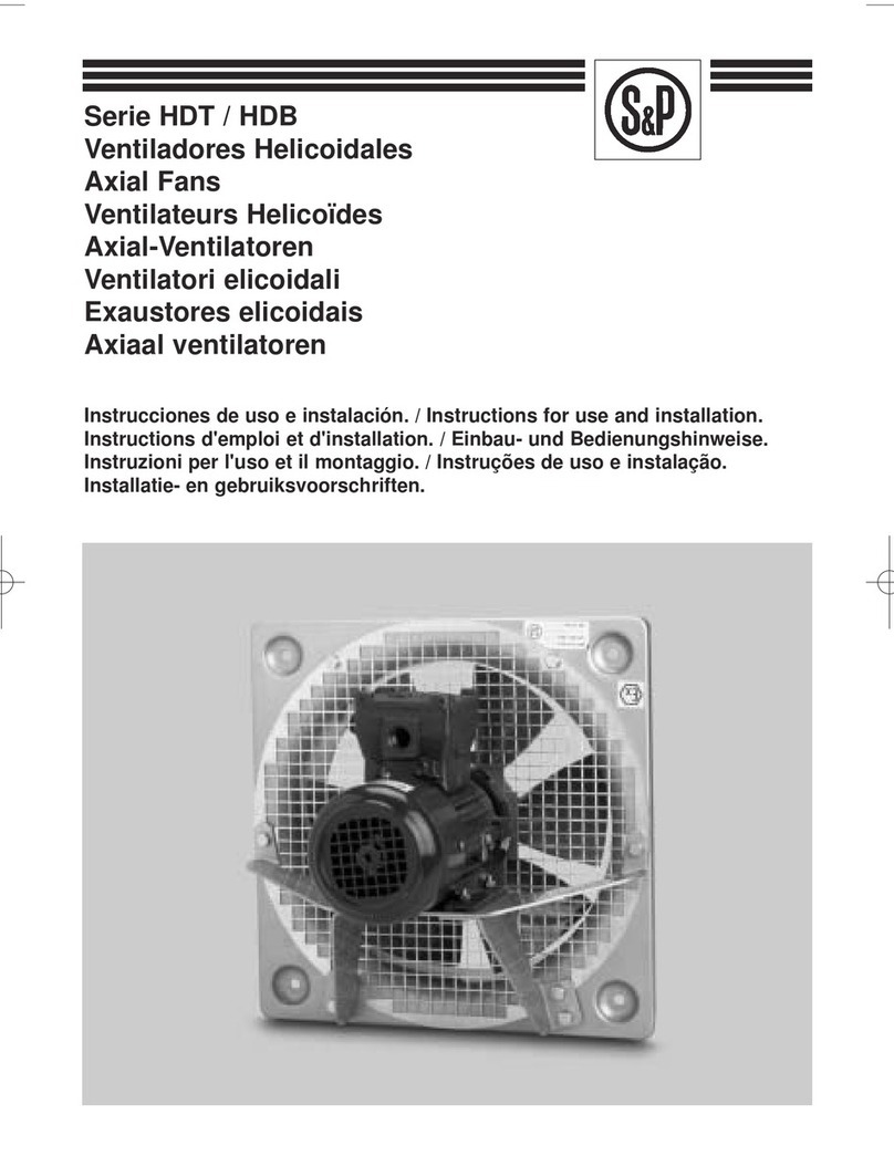 S&P HDT Series Operation manual