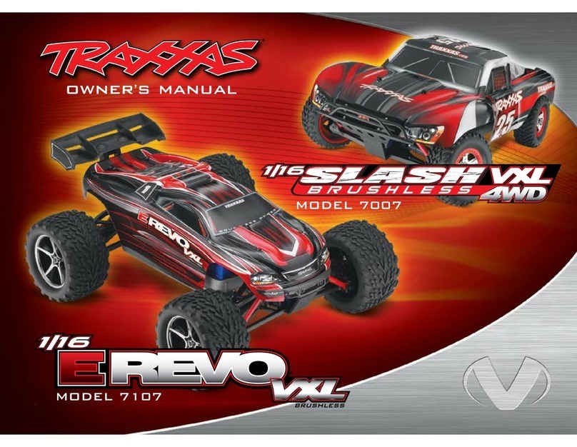 Traxxas E Revo VXL Brushless 7107 User manual