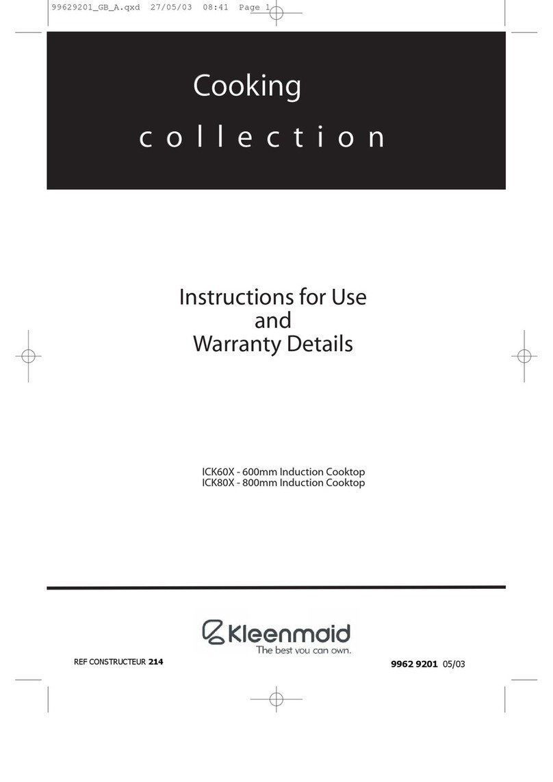 Kleenmaid ICK60X Instructions for use