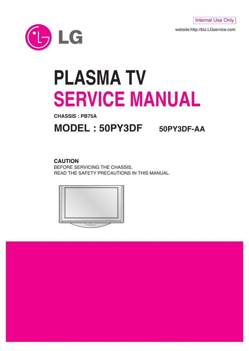 LG 50PY3DF Series User manual