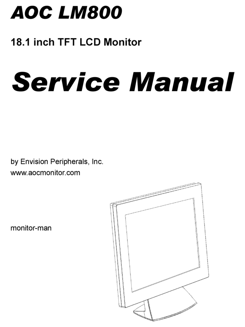 AOC LM800 User manual