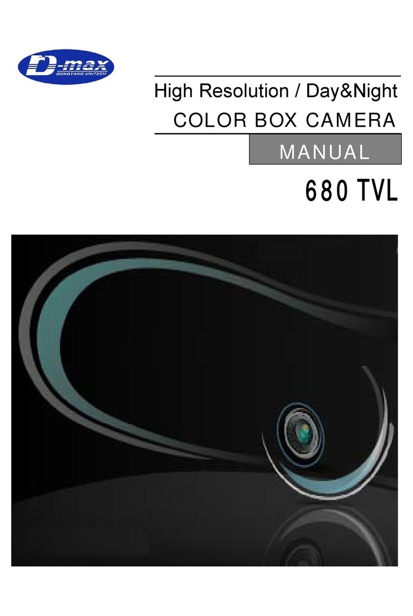 D-MAX 680 TVL User manual