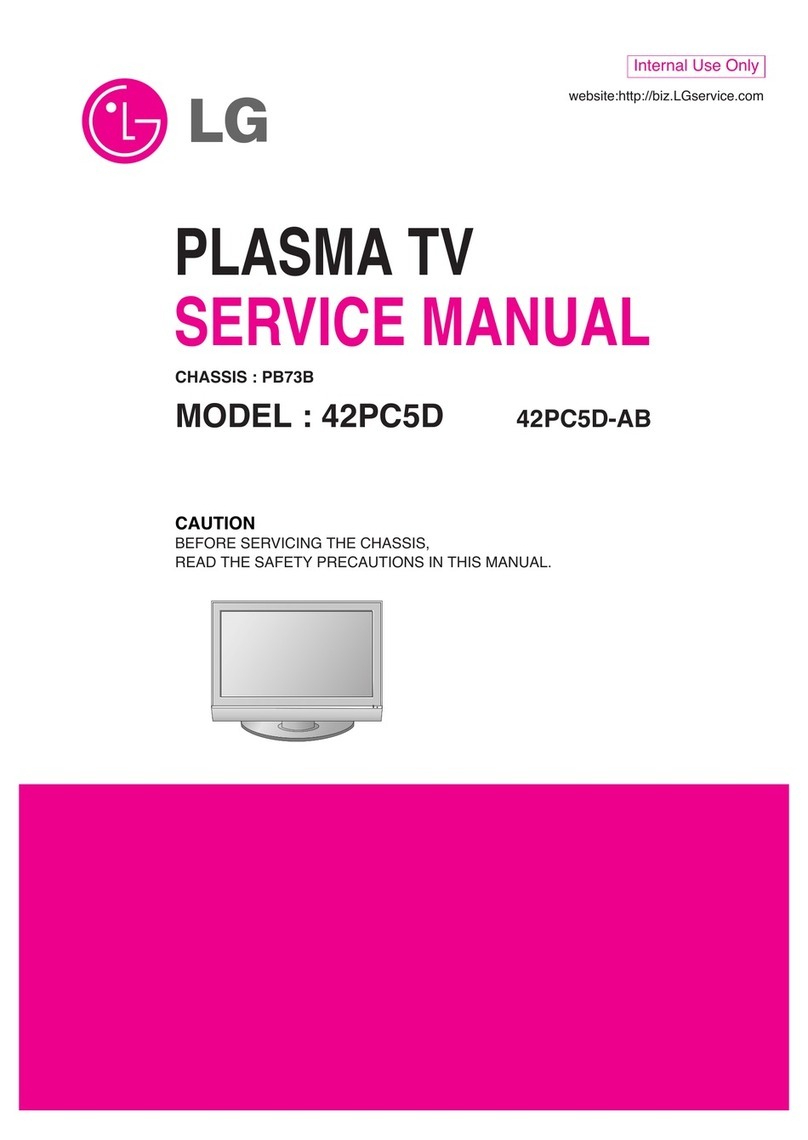 LG 42PC5D Series User manual