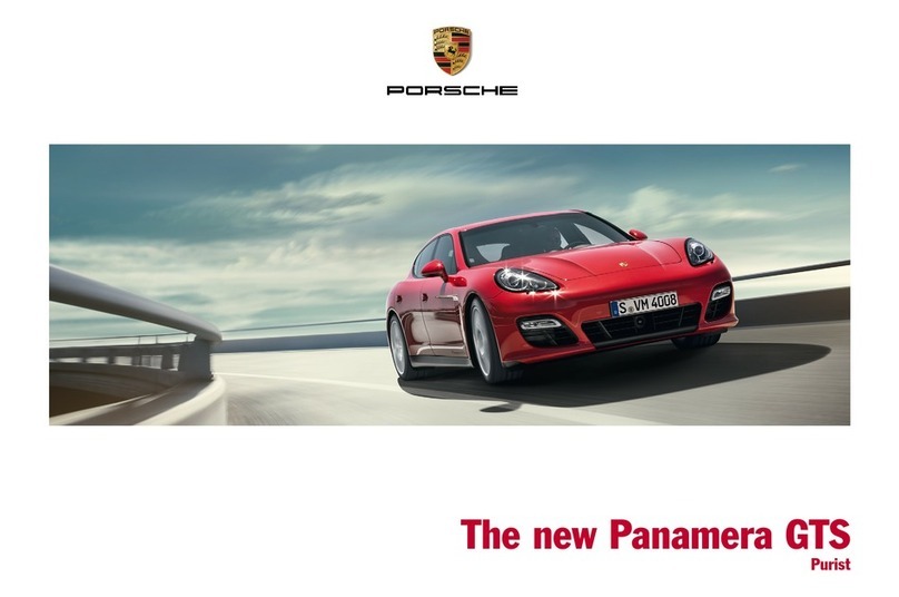 Porsche Panamera GTS User handbook