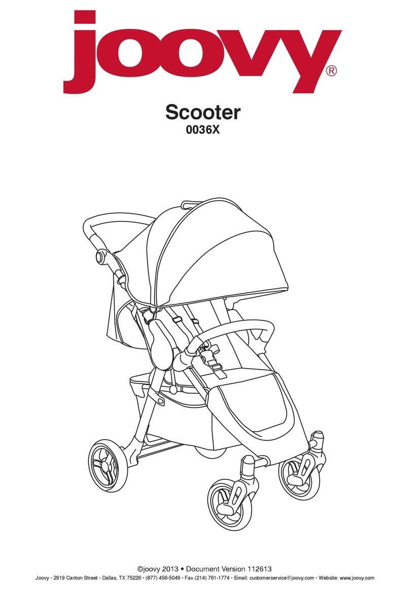 Joovy Scooter 0036X instruction manual