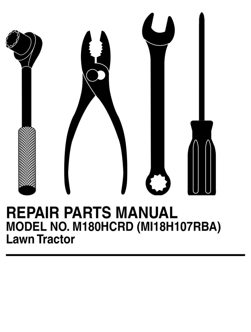 McCulloch M180HCRD Repair parts manual