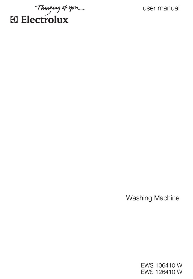Electrolux EWS 126410 W user manual