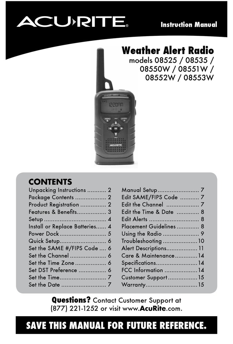 ACU-RITE 8525 instruction manual