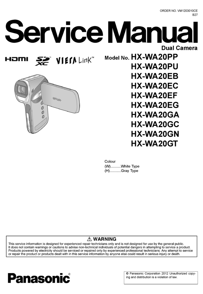 Panasonic HX-WA20PP Service manual