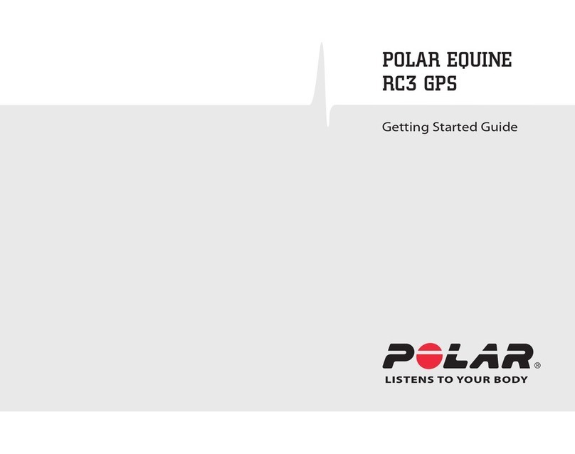 Polar Electro Equine RC3 GPS User manual