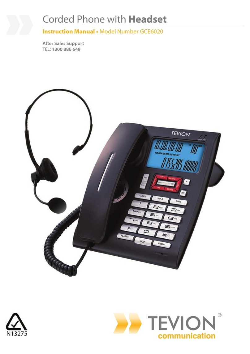 Tevion GCE6020 instruction manual