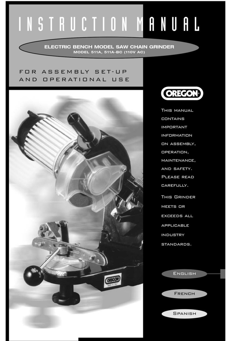 Oregon Dura Max 511A User manual