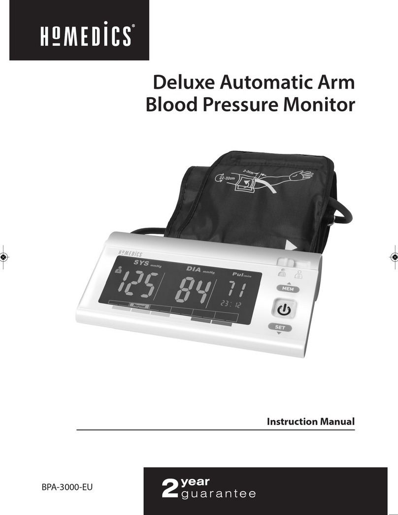 HoMedics BPA-3000-EU User manual