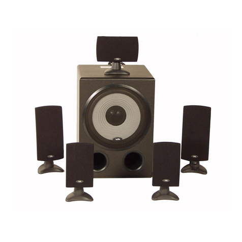 Cyber Acoustics CA-5001 owner's guide