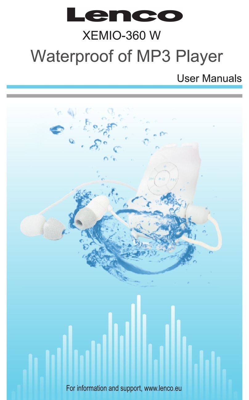 LENCO XEMIO-360 W User manual