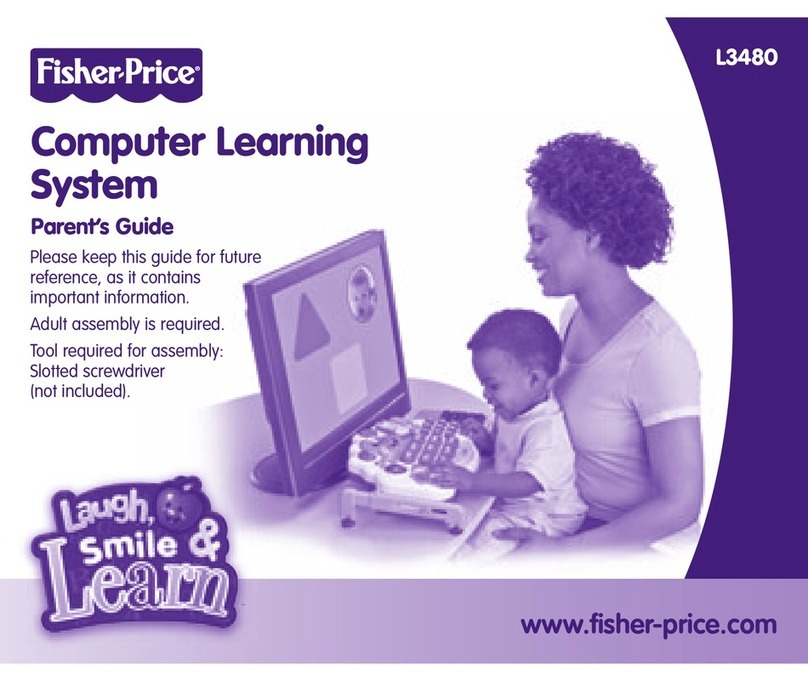 Fisher-Price Laugh Smile & Learn L3480 Assembly Instructions