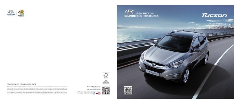 Hyundai Tucson Brochure & specs