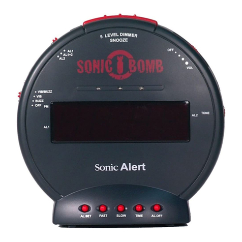 Sonic Alert SBB500SS Operation instructions