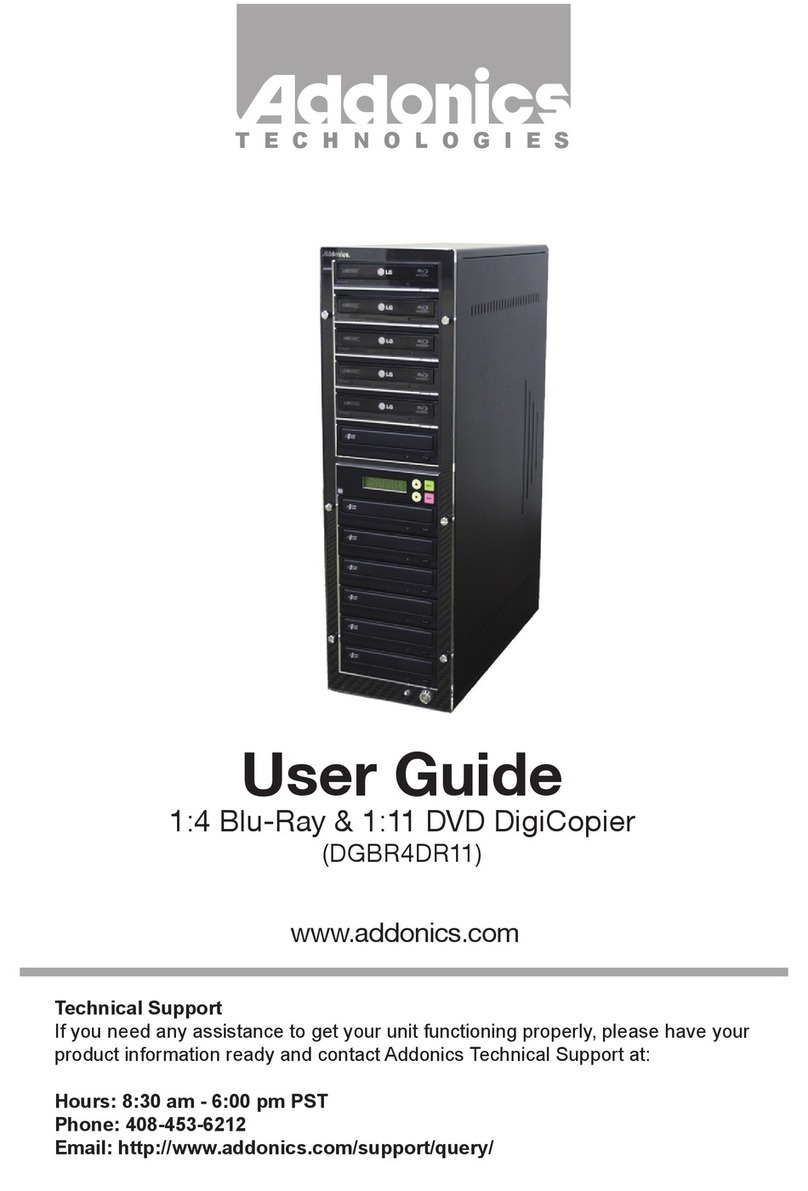 Addonics Technologies DGBR4DR11 User manual Addonics Technologies DGBR4DR11 User manual